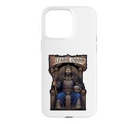 Allfather Odin Alfadir Norse Mythology Throne Graphic Case for iPhone 15 Pro Max