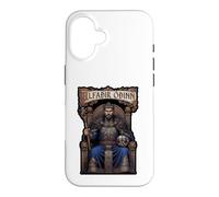 Allfather Odin Alfadir Norse Mythology Throne Graphic Case for iPhone 16