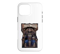 Allfather Odin Alfadir Norse Mythology Throne Graphic Case for iPhone 16 Pro Max