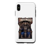 Allfather Odin Alfadir Norse Mythology Throne Graphic Case for iPhone XS Max