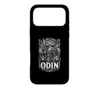 Allfather One Eye Sees All Odin Wolves Runes Case for iPhone 17 Pro Max