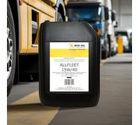 Allfleet 15W/40 Mineral Multigrade Engine Oil, 5L, API CI-4/SL/CF, ACEA E7 A3/B3 - RYE OIL LIMITED