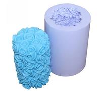 Allforhome Rose Silicone Candle molds Romantique candle mould Craft Moulds DIY