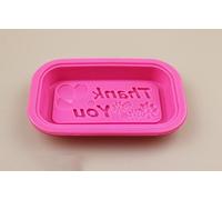 Allforhome Thank You Silicone Oven Handmade Soap Moulds Candy Making Moulds DIY Chocolate Mould