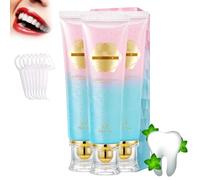 Allfound Toothpaste, Niacinamide Whitening Toothpaste, Fluoride-Free Enamel Repair & Stain Removal for Sensitive Teeth, Fresh Breath (3 Pcs)