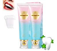 Allfound Toothpaste, Niacinamide Whitening Toothpaste, Fluoride-Free Enamel Repair & Stain Removal for Sensitive Teeth, Fresh Breath (2 Pcs)
