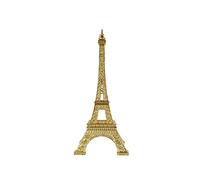 allgala Eiffel Tower Statue Decor Alloy Metal, and Size (07", Gold)