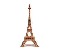 Allgala Eiffel Tower Statue Decor Alloy Metal, and Size (07", Rose Gold)