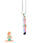 ALLGAYER Breathing Necklace for Anxiety,Meditation accessories,Breathing necklace, Portable Relaxation Devices for Stress Relief,Portable Stress Relief for Yoga,Anxiety,Focus (color, count, 1)