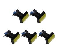 AllGIFT Push Button Switch 5pcs Rectangle Durable Micro Switch Game Push Button Practical Red Yellow Blue Green White(Yellow)