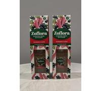 Allglazz zaflora Rhubarb & Cassis Scented Reed Diffuser, 100ml, Set of 2, Lasts Up To 8 Weeks