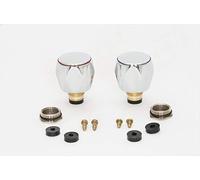Alliance ASP 1/2" & 3/4" Bath Basin Tap Conversion Kit - Chrome Plated