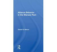 Alliance Behavior In The Warsaw Pact