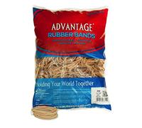 Alliance Rubber 26324 Advantage Rubber Bands Size #32, 1 lb Bag Contains Approx. 700 Bands (3" x 1/8", Natural Crepe)