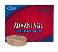 Alliance Rubber 26329 Advantage Rubber Bands Size #32, 1/4 lb Box Contains Approx. 175 Bands (3" x 1/8", Natural Crepe)
