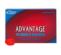 Alliance Rubber 96305 Advantage Rubber Bands Size #30, 1 lb Box Contains Approx. 1150 Bands (2" x 1/8", Red)