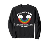 #Allianceday New Day If You Are A Normal Gay Alliance Day Sweatshirt