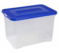 Allibert 65 Litre Handy Storage Box, Polypropylene, Transparent, 35 x 25 x 10 cm