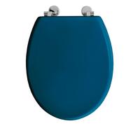 Allibert D Shaped Toilet Seat BOLIVA Glossy blue 814365
