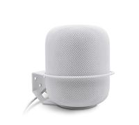 ALLICAVER Apple HomePod Wall Mount, Sturdy Metal Made Mount Stand Holder Compatible Apple HomePod. (White) … (White)