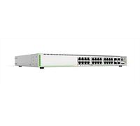 Allied 24x 10/100/1000T POE+ Ports & 4X Combo Ports 370W POE Capacity Fixed One AC Power Supply EU Power Cord