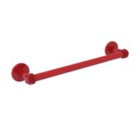 Allied Brass 2051D/18-FER Continental Collection 18 Inch Towel Bar with Dotted Detail, Fire Engine Red