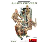 Allied Drivers Figure 1:35 Plastic Model Kit MINIART
