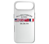 Allied Forces D-Day June 6, 1944 Black Lettering Case for iPhone Air