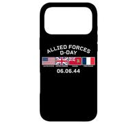 Allied Forces D-Day June 6, 1944 White Lettering Case for iPhone 17 Pro Max