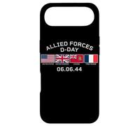 Allied Forces D-Day June 6, 1944 White Lettering Case for iPhone Air