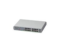 Allied Telesis GS910/16 Unmanaged Gigabit Ethernet (10/100/1000) Grey - Network Switches (Unmanaged, Gigabit Ethernet (10/100/1000), Full Duplex)