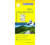 Allier, Puy-de-De - Michelin Local Map 326: Map