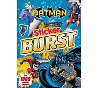 ALLIGATOR - Batman Sticker Burst, Sticker Book, Batman Toys UK, Batman Book,Sticker Activity, Reusable