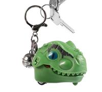 Alligator Bite Challenge Game, Humorous Skill-Building Toy with Spring Action Teeth, Educational Prank for Kids, Toddler, Teens, and Dinosaur Themed Fun Keychain Activity
