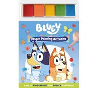 Bluey Finger Painting Book - Multicolour