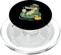 Alligator Boba Pearl Milk Tea Gator Alligators PopSockets PopGrip for MagSafe