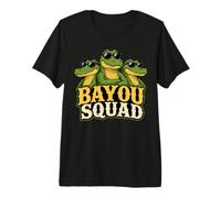 Alligator Cajun Louisiana Bayou Premium T-Shirt