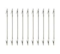 Alligator Clip - Metal Strong Alligator Hair Clips | Multipurpose Memo Clip with Lockable Angle Adjustments | Double Ended Alligator Clip Ideal for Styling, Use & Craft Projects