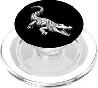 Alligator Crocodile Gator Bayou Swamp Wildlife Predator PopSockets PopGrip for MagSafe