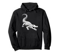 Alligator Crocodile Gator Bayou Swamp Wildlife Predator Pullover Hoodie