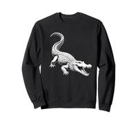 Alligator Crocodile Gator Bayou Swamp Wildlife Predator Sweatshirt