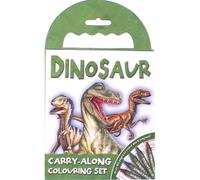 Alligator Dinosaur Colouring Set in White Alligator White