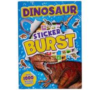 Alligator Dinosaur Sticker Burst Book