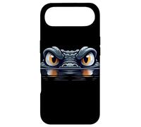 Alligator Eyes Cartoon for Wildlife and Animal Lovers Case for iPhone Air