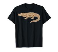 Alligator Floral Crocodille T-Shirt
