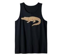 Alligator Floral Crocodille Tank Top