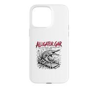 Alligator Gar Apex River Predator Bayou Terror Angling Chaos Case for iPhone 15 Pro Max