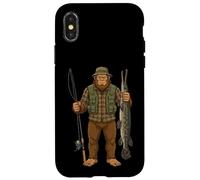 Alligator Gar Bigfoot Fisher Sasquatch Case for iPhone X/XS