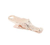 Alligator Head Metal Bookmark File Clip Office Supplies Learning Notebook Accessories Paper Clip Handy File Holder for Students