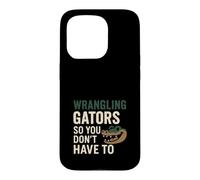 Alligator Keeper Reptile Rescue Gator Farm Herpetology Pride Case for iPhone 15 Pro